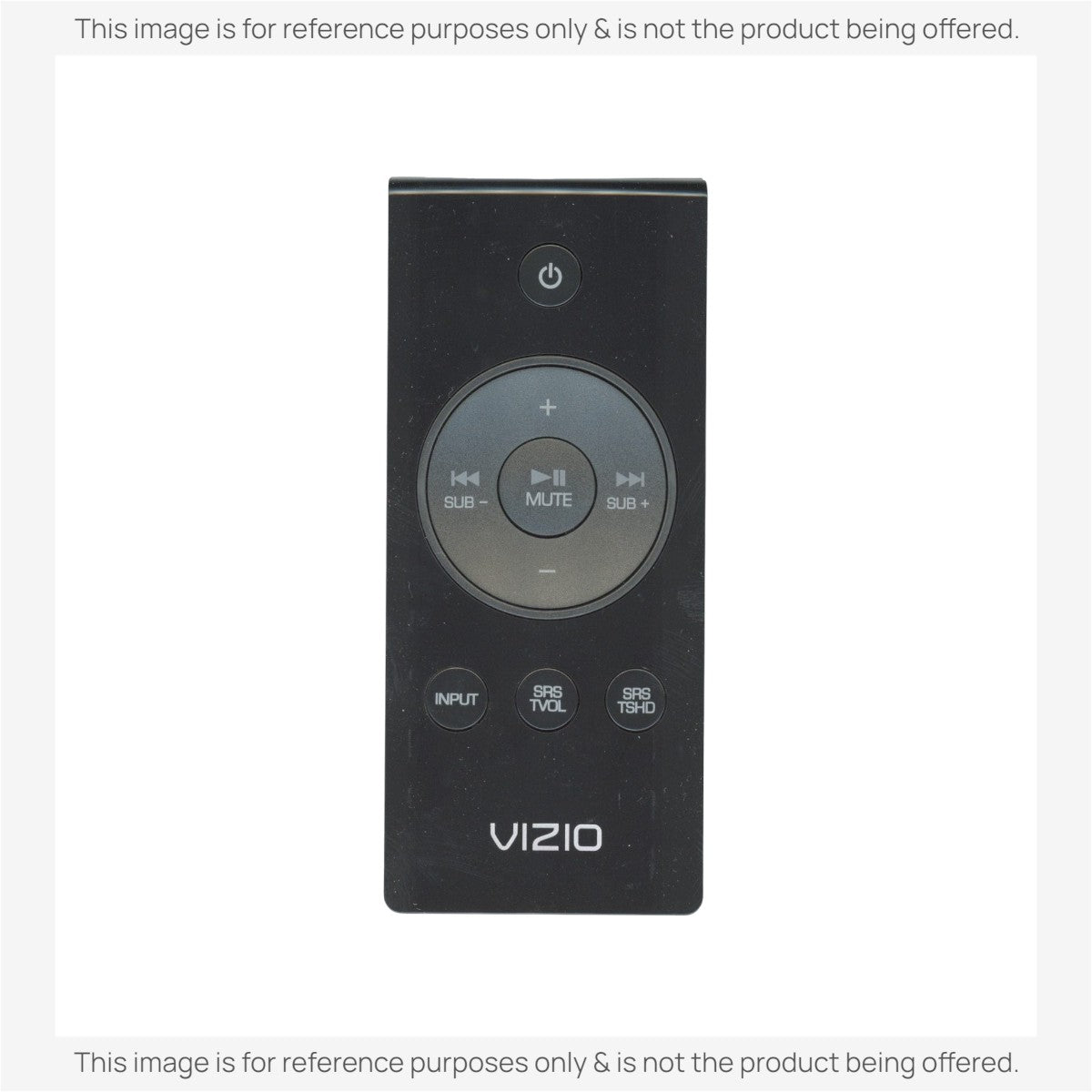 Vizio 10230000119 Sound Bar Remote Control