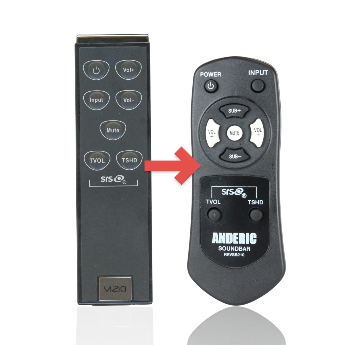Vizio VSB200 Sound Bar Remote Control