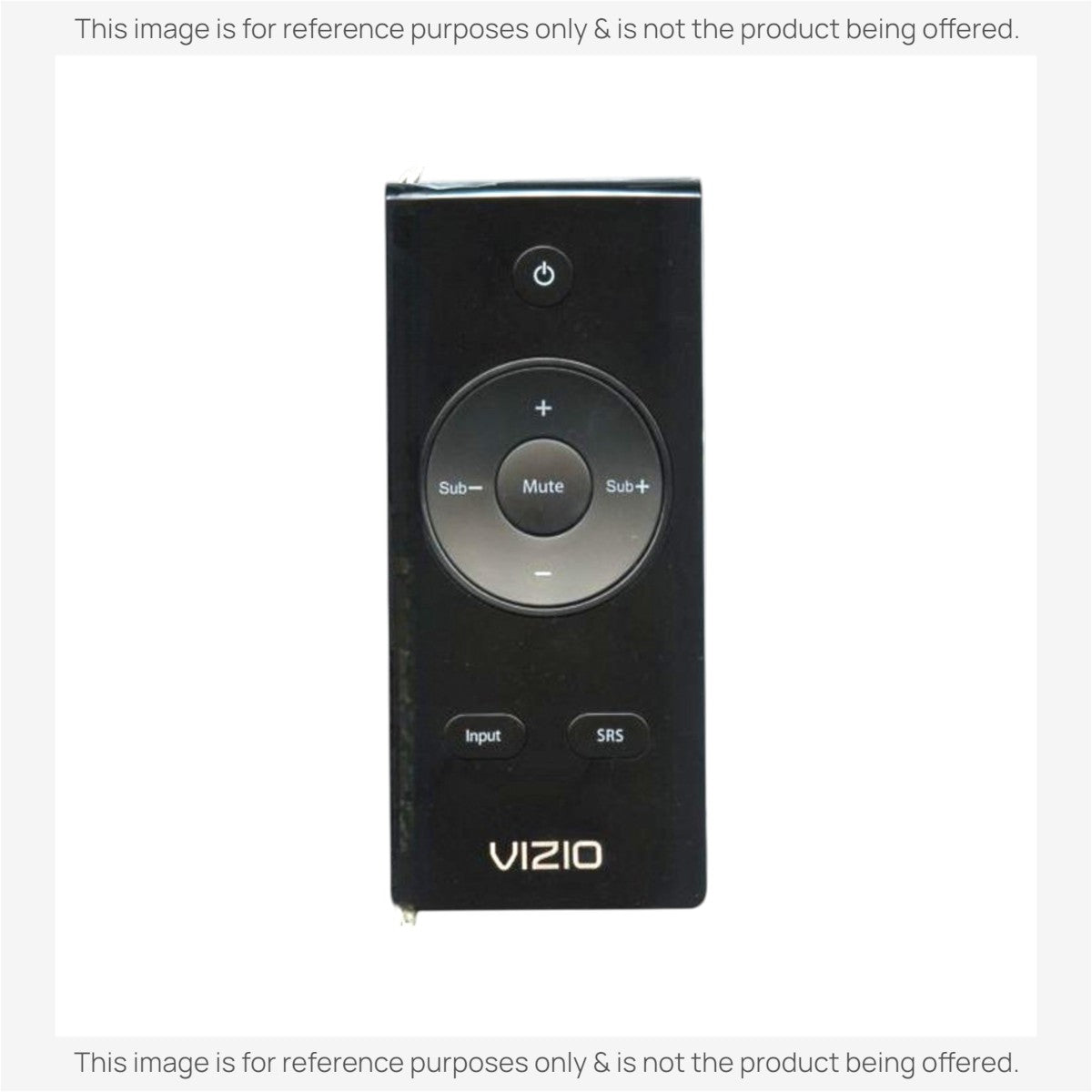 Vizio VSB207 Soundbar Sound Bar Remote Control