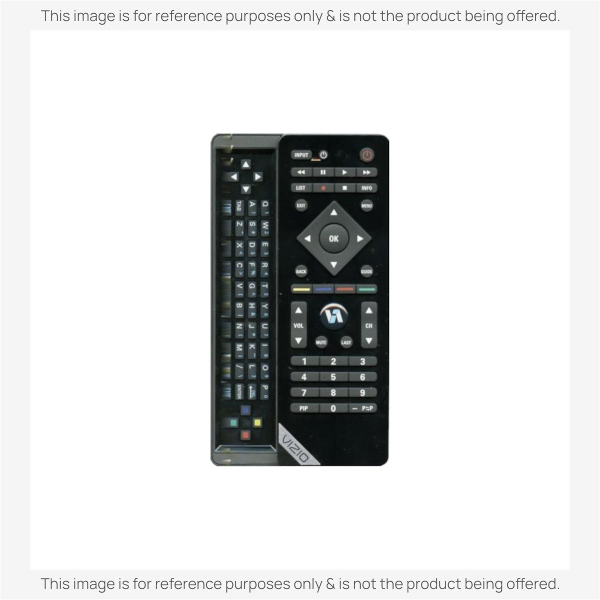 Vizio VUR10 Bluetooth TV Remote Control with QWERTY keyboard
