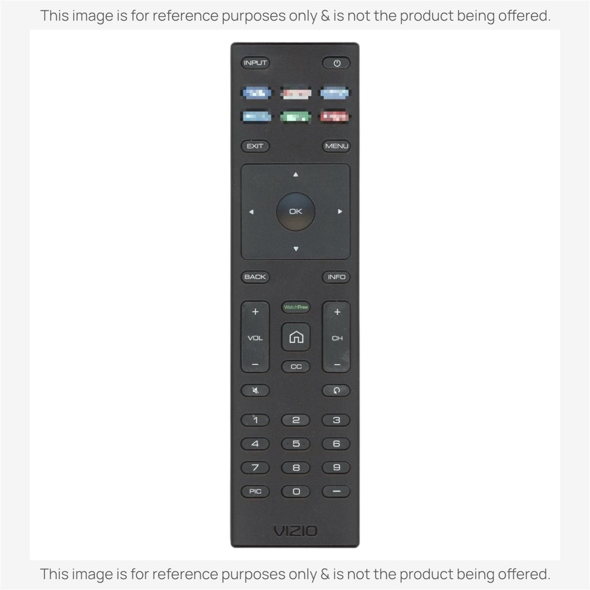 Vizio XRT136 TV Remote Control - XRT136
