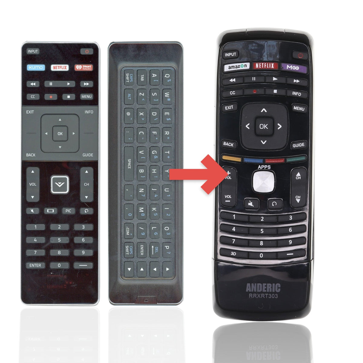 Vizio XRT500 with XUMO key TV Remote Control