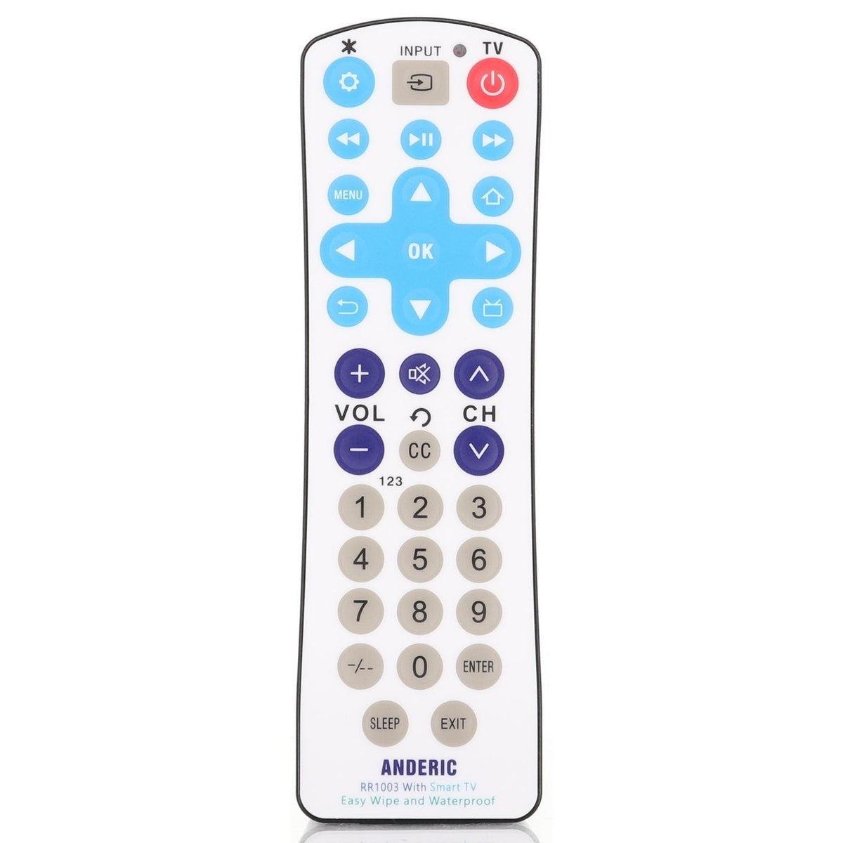 RCA RCRHM02BR Membrane 1-Device Universal Remote Control