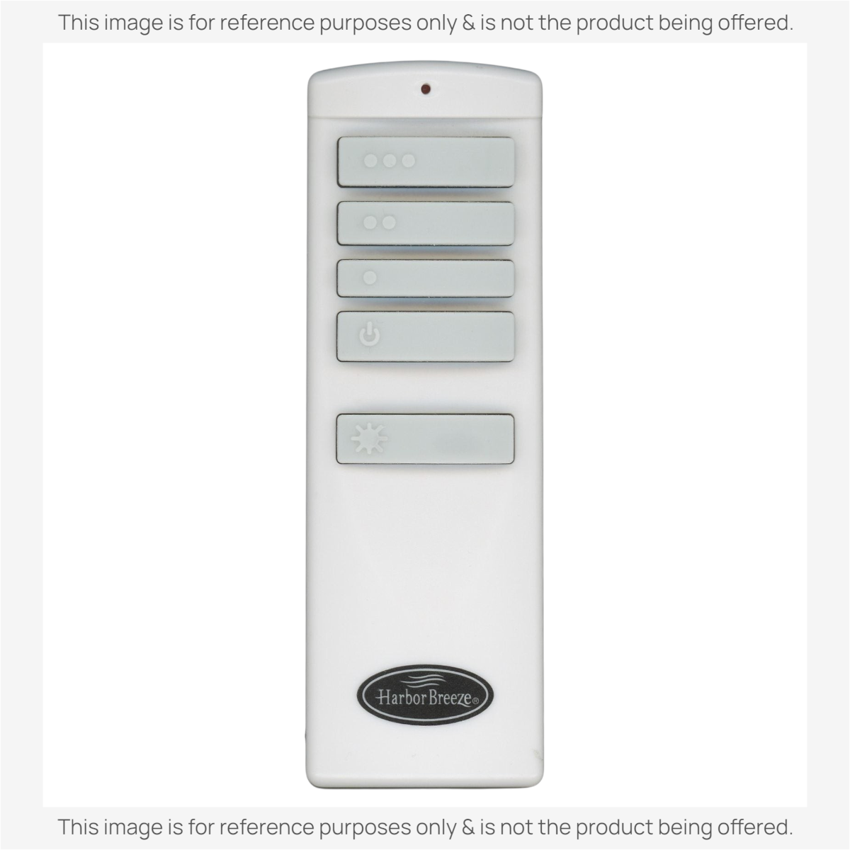 Hampton Bay TR258A 3-Speed AC Ceiling Fan Remote Control | KUJCE10512 / KUJCE10716 / A25-TX00I - TR258A