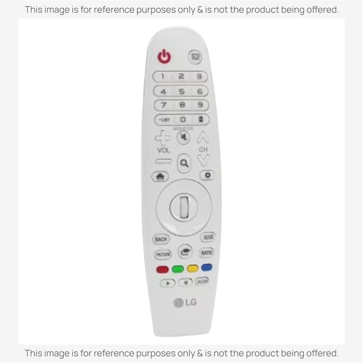 LG AKB75695302 TV Magic Remote Control - White
