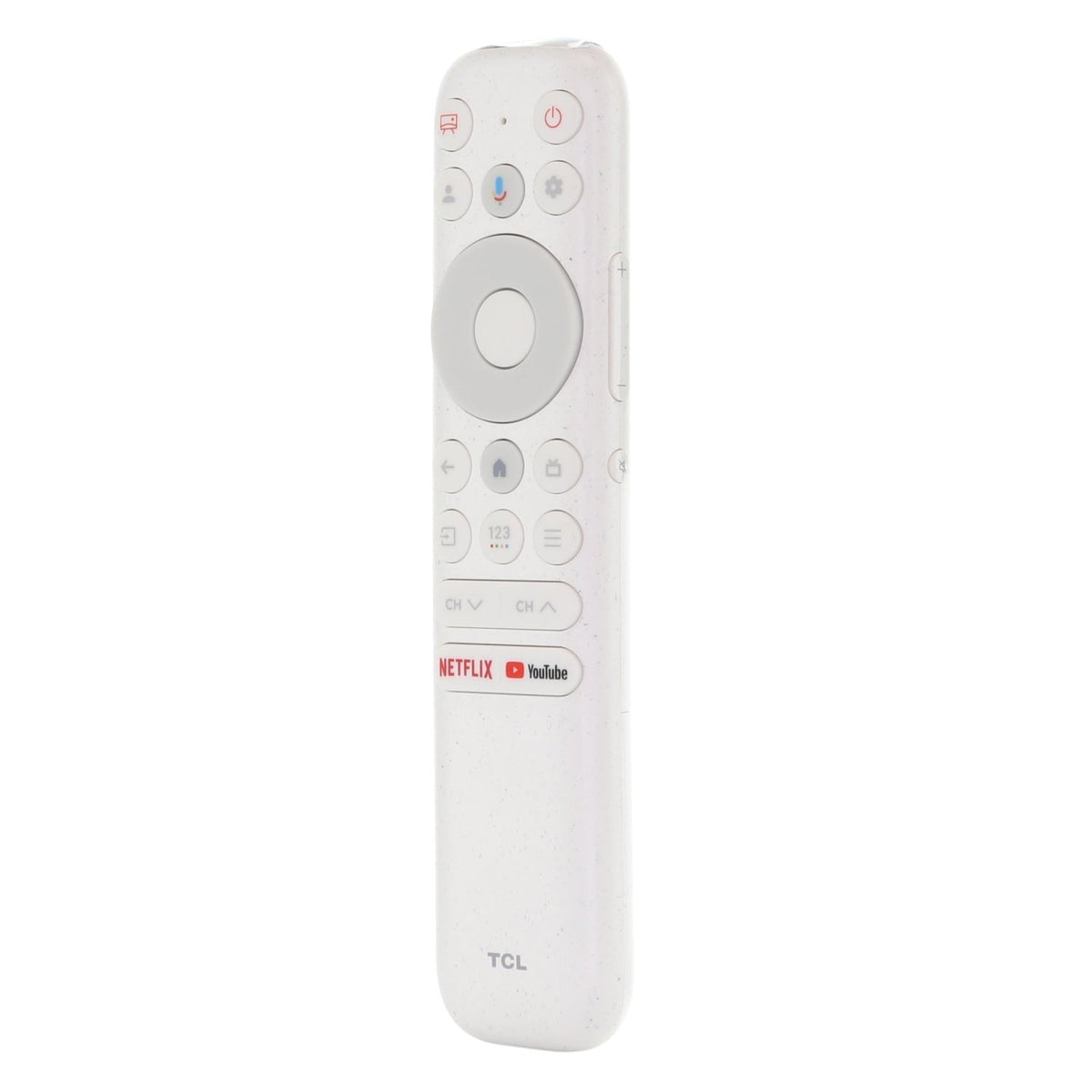 TCL RC902N / FER1 NXTVISION GOOGLE TV Remote Control with Voice | White | Netflix | YouTube - G0401-000232