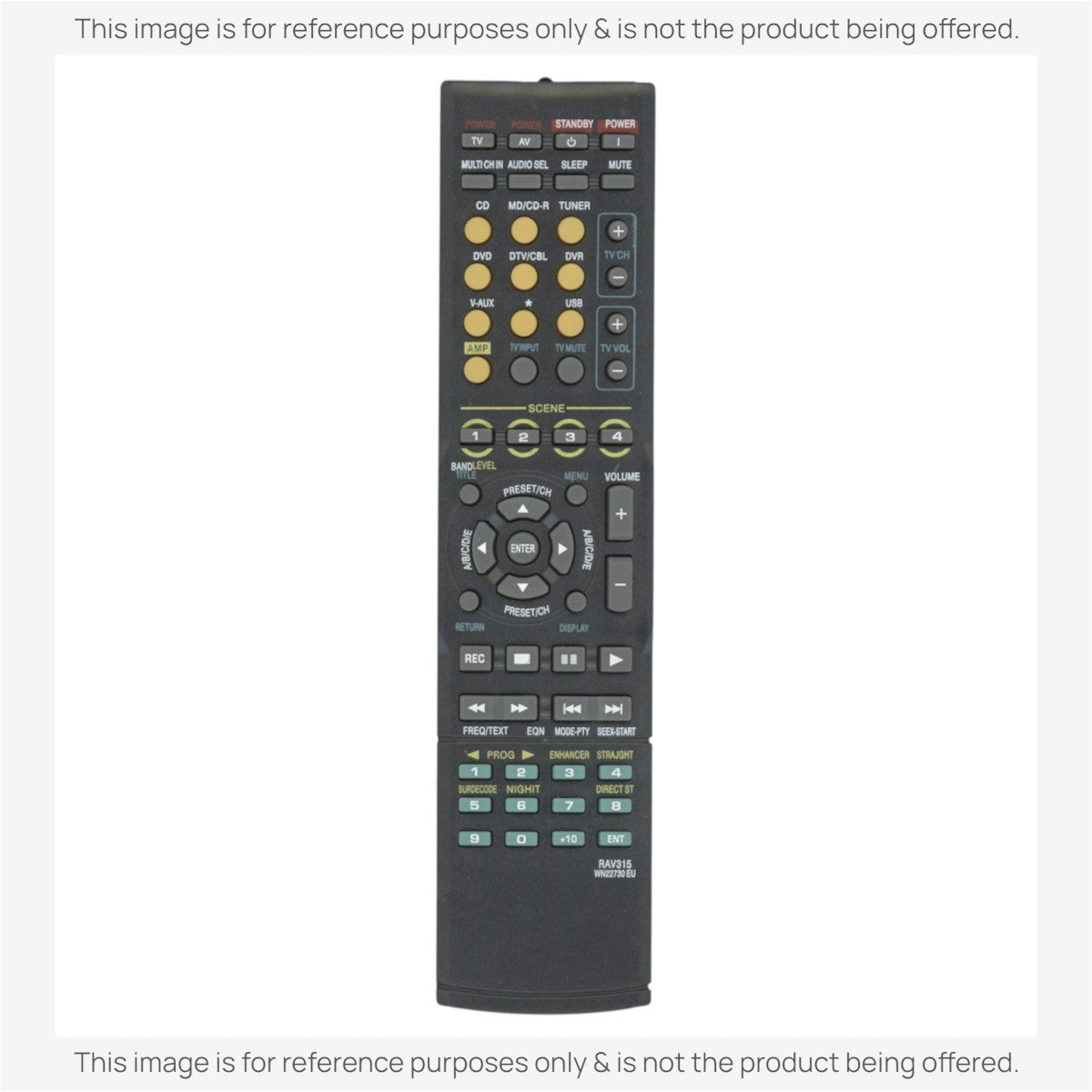 Anderic Generic RRAV315 for Yamaha Receiver Remote Control