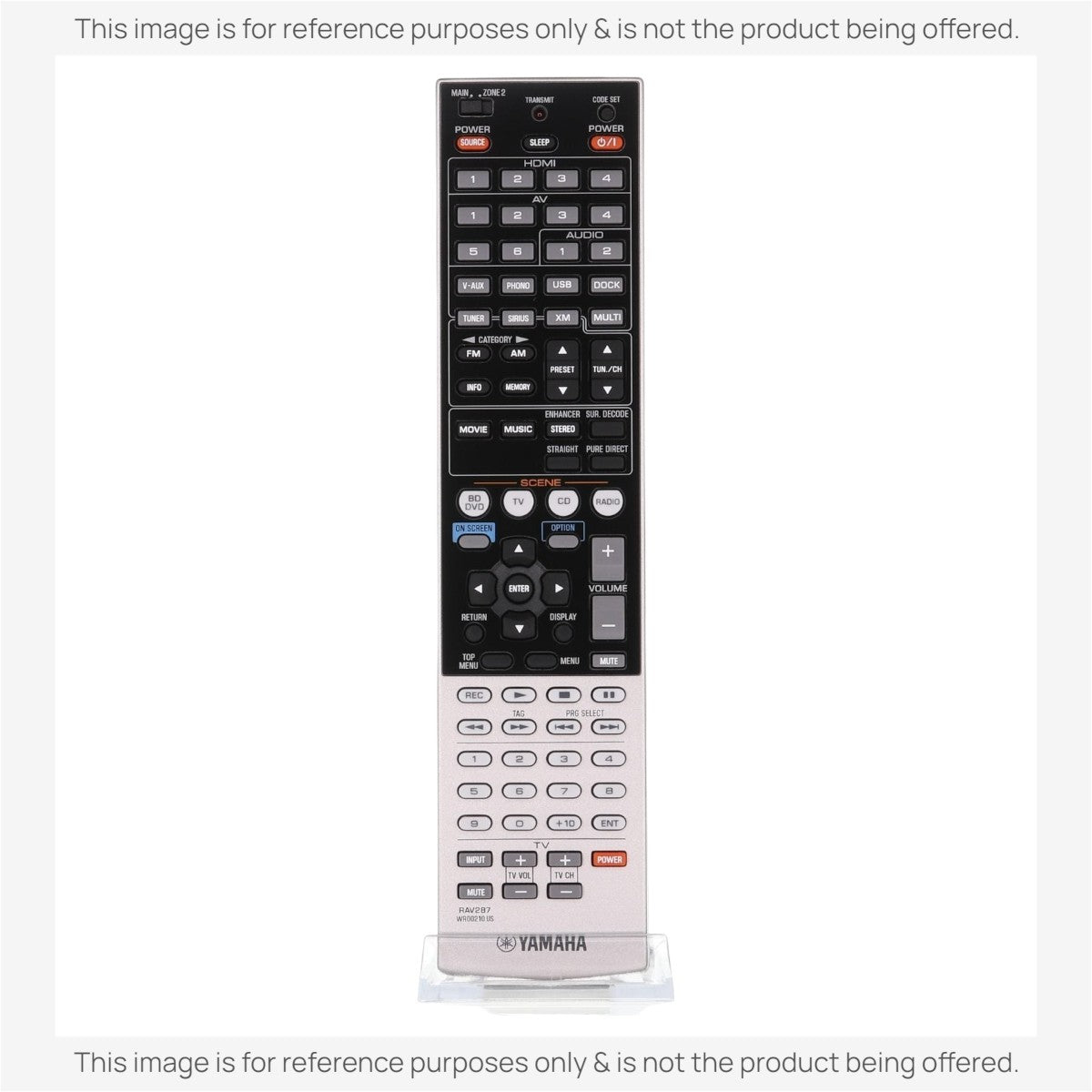Yamaha RAV287 Receiver Remote Control