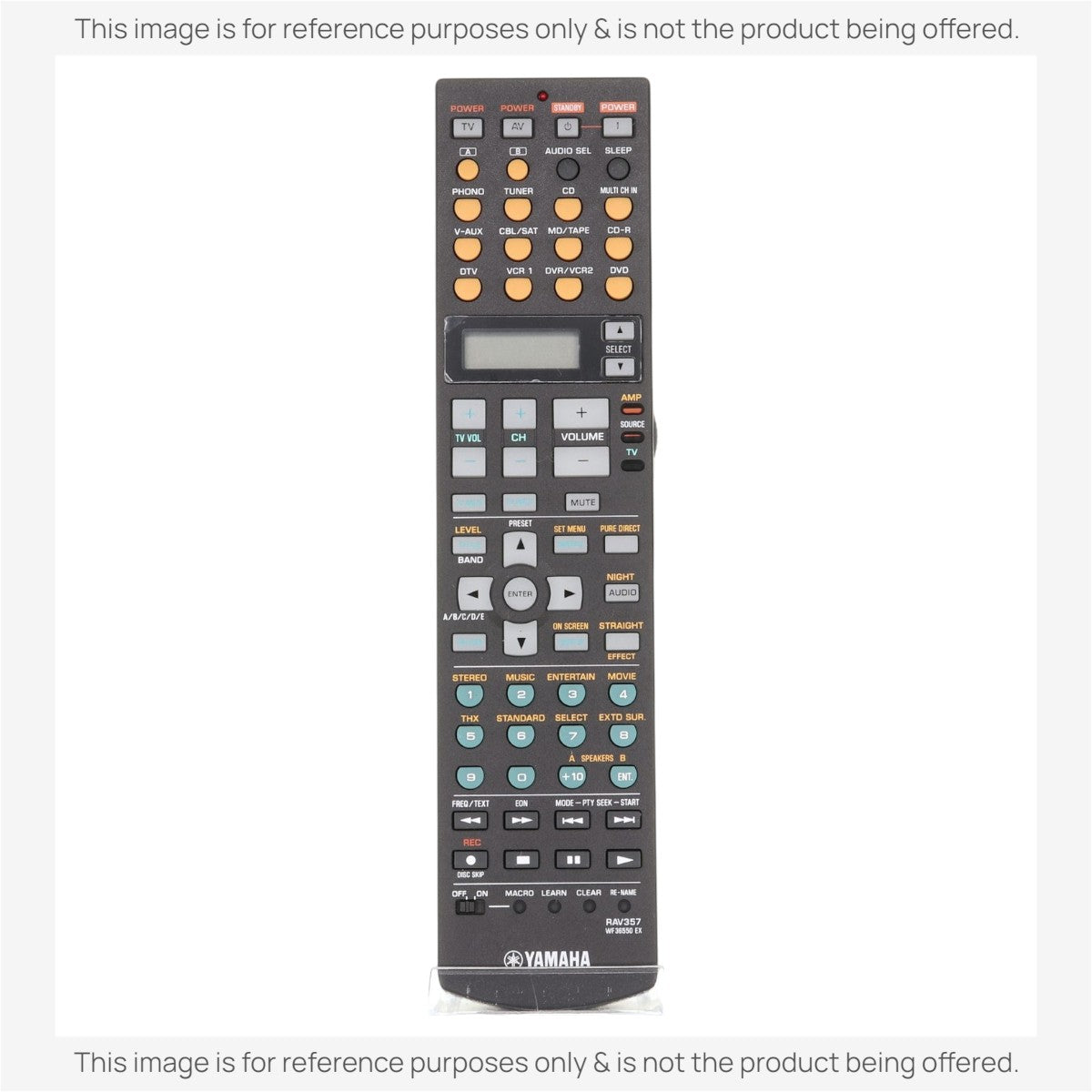 Yamaha RAV357 Receiver Remote Control