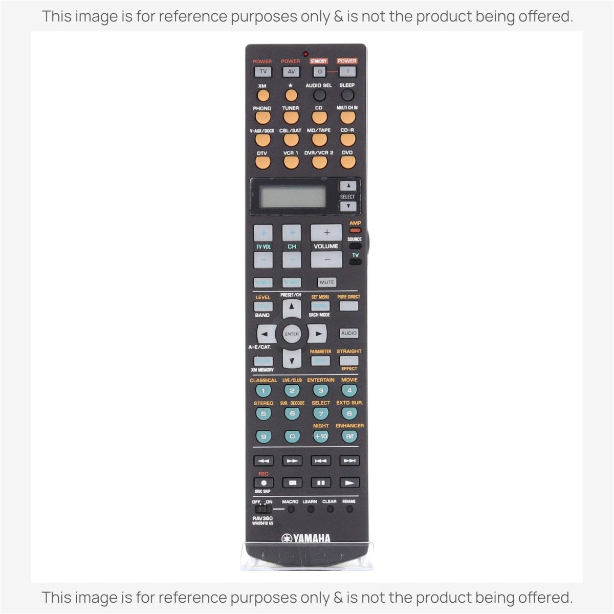 Yamaha RAV360 Receiver Remote Control