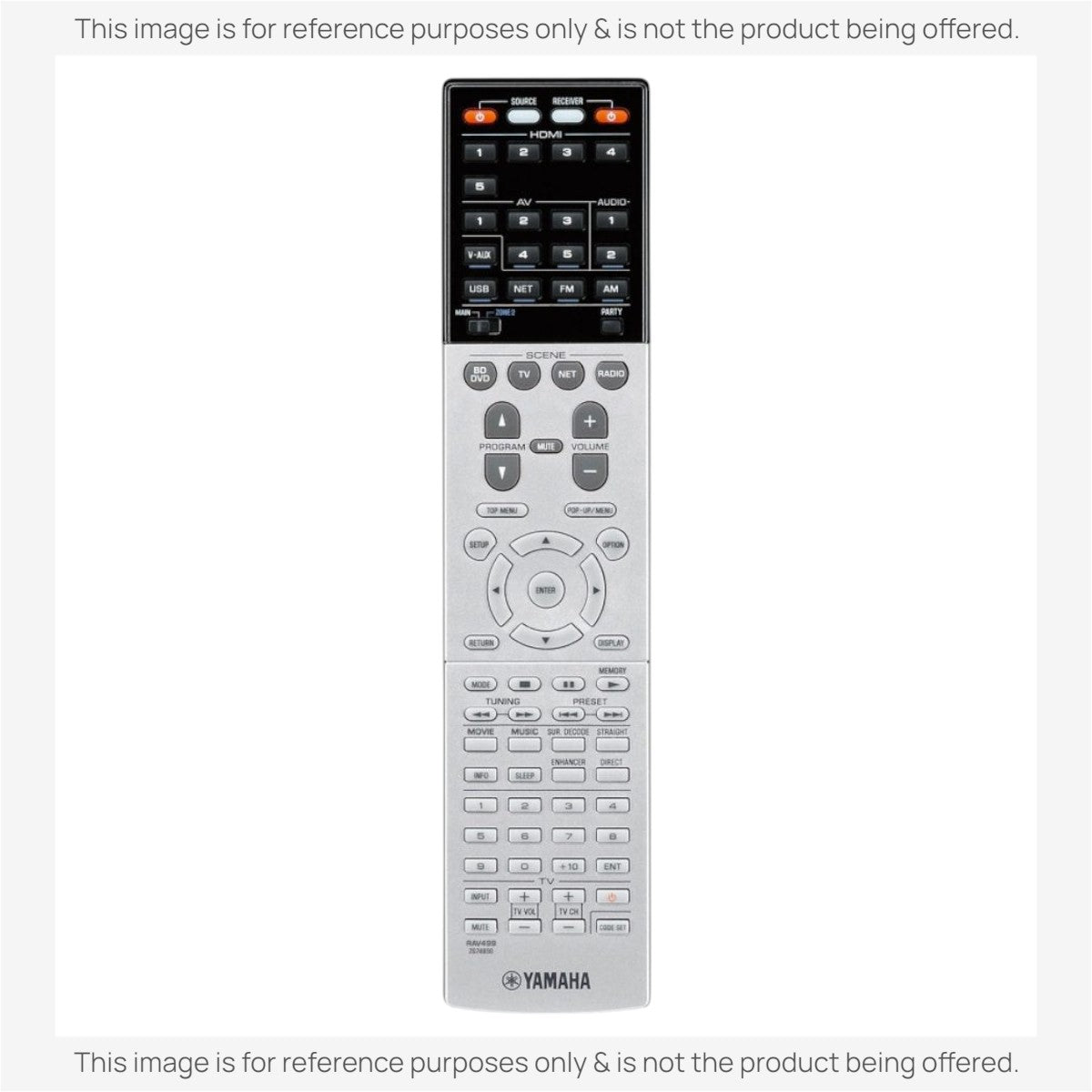 Yamaha RAV499 Receiver Remote Control