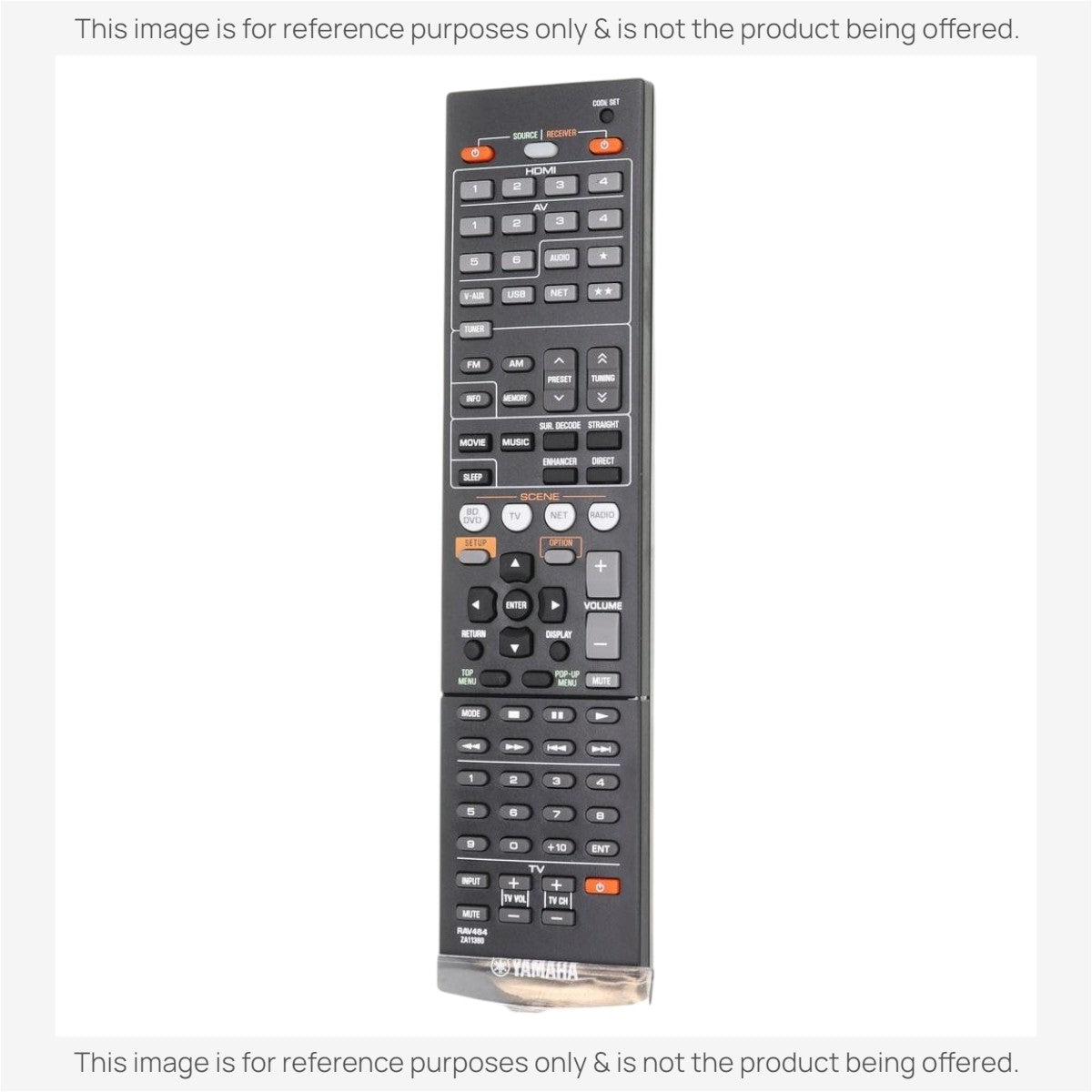 Yamaha RAV464 Receiver Remote Control