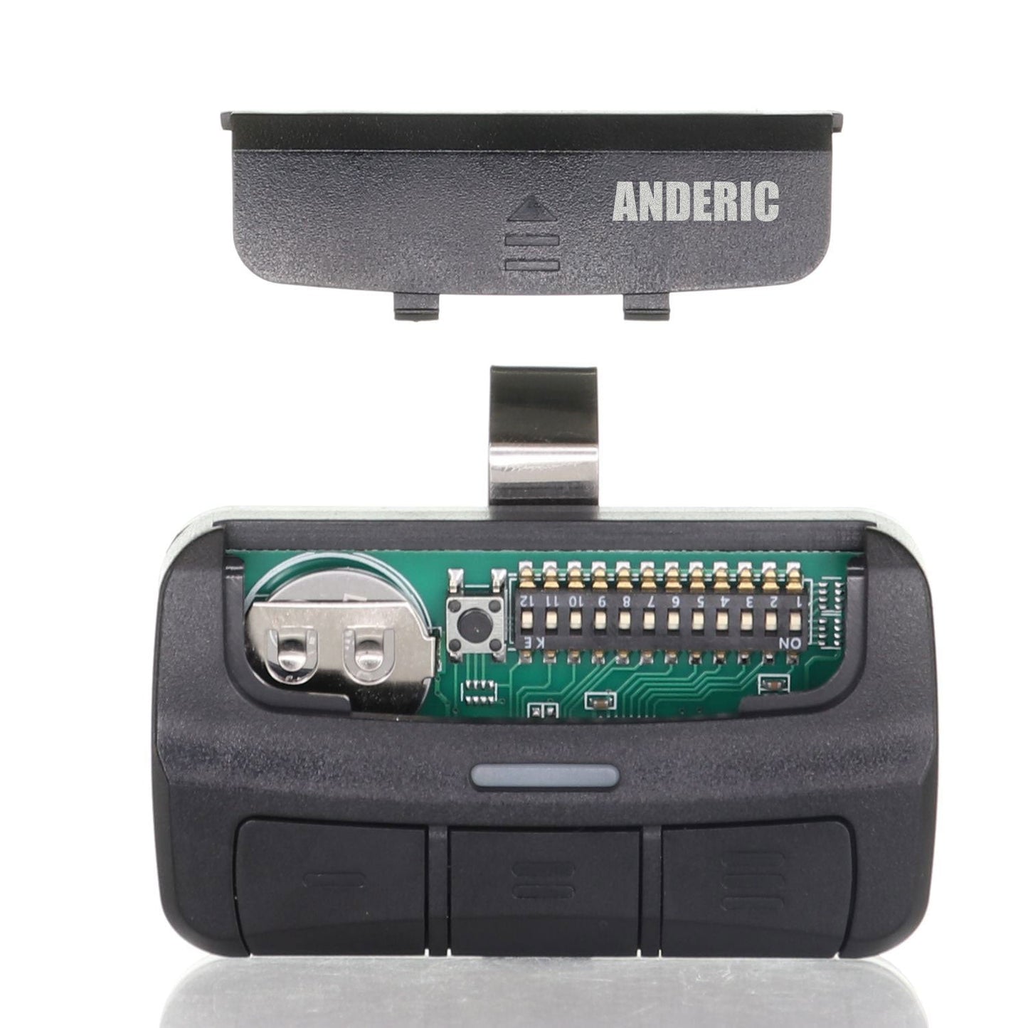 Anderic 375UT Universal 3-Button Garage Door Opener Remote Control for LiftMaster, Chamberlain, Genie, Craftsman, Linear, and Wayne Dalton