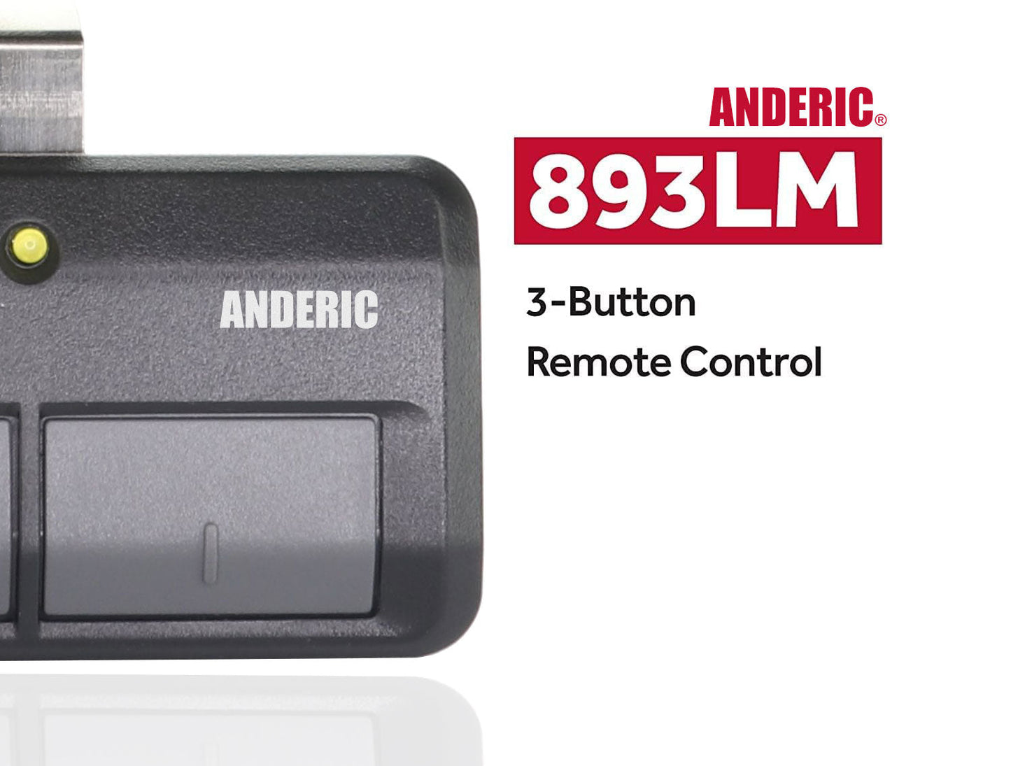 Anderic RR850LM Universal Garage Door & Gate Opener Conversion Add-on Kit for Up to 3 Garage Doors