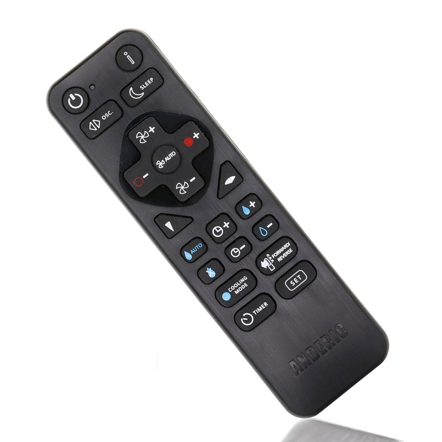 Anderic RRDYS01.2 Universal Remote Control with Learning for Dyson Fans | HP00 HP01 AM02 AM03 AM07 AM08 AM09 DP01 DP03 TP02 TP03 and More