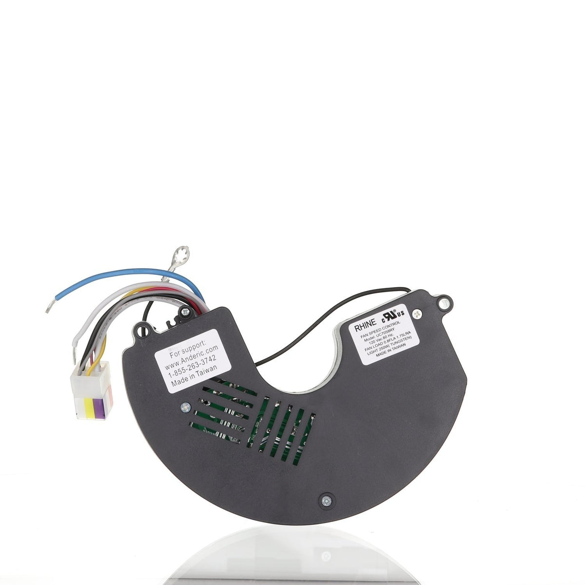 Hampton Bay Brookedale 60 Inch Ceiling Fan Remote Control and Receiver Kit - Air Cool - 247008054
