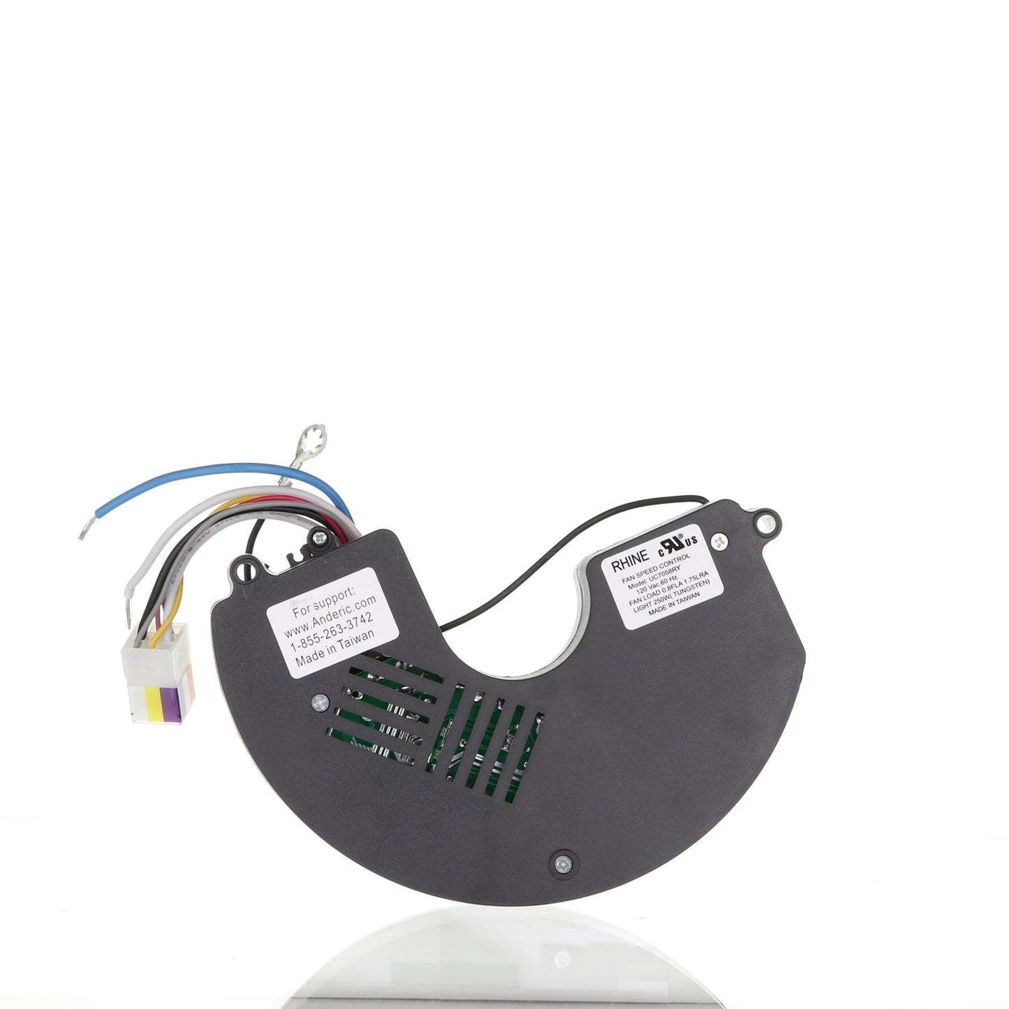 Anderic UC7058RY Replacement Ceiling Fan Receiver for Windward II and Brookedale UC7058RY 7058YM-01