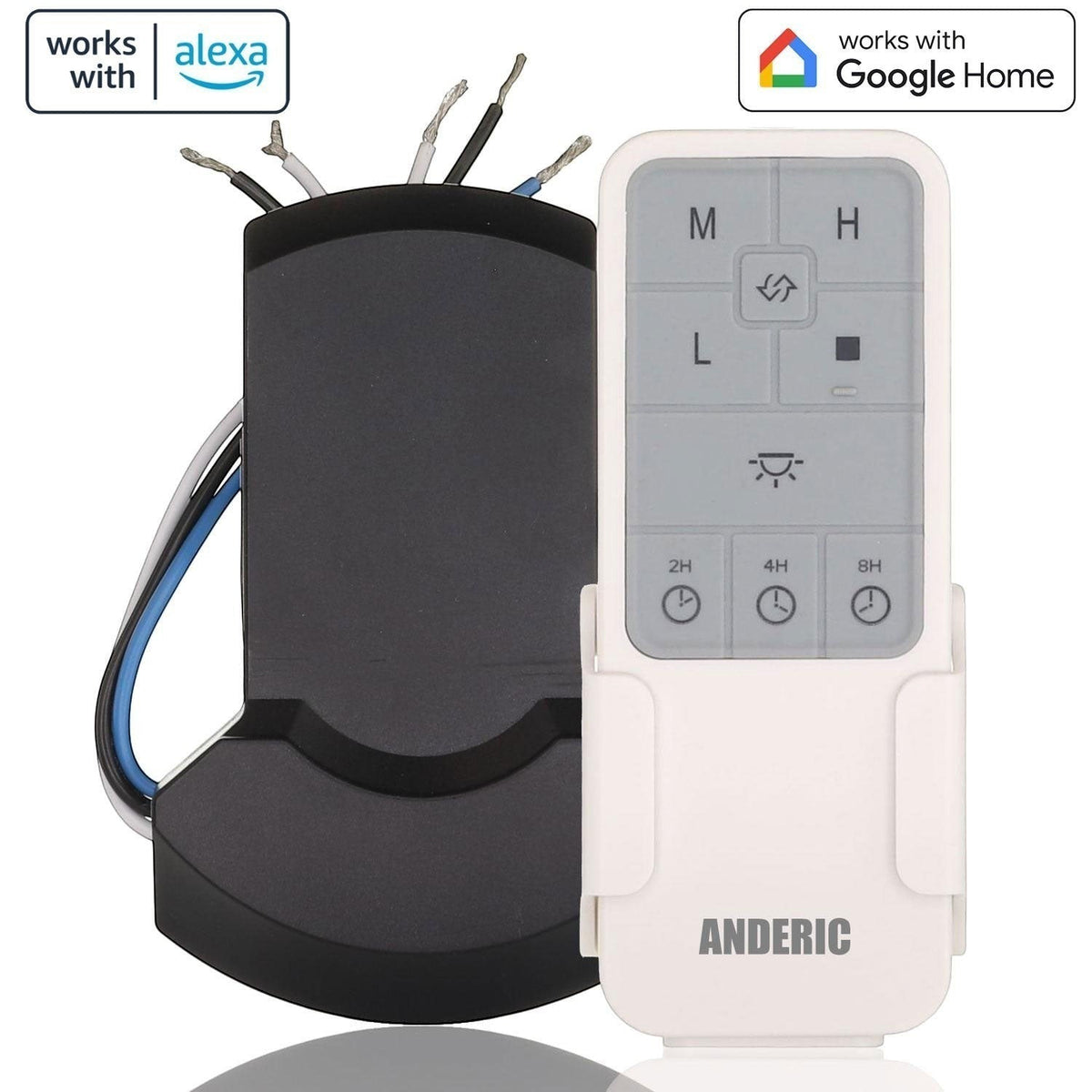 Anderic Substitute for Fanimation Blue FanSync WiFi Receiver | AC Fans | MR101W - WFR50 [UC7235T4]