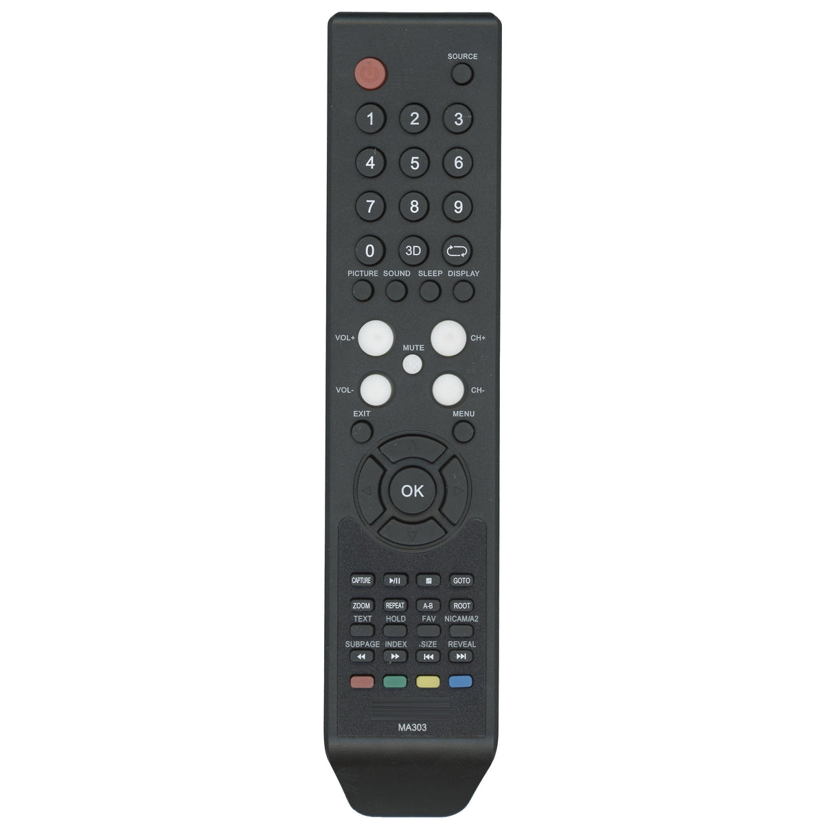 Dan's Originals for Avol MA303 TV Remote Control