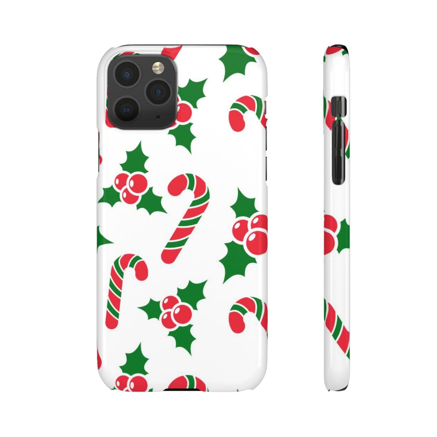 Custom iPhone Tough Phone Case – Christmas Santa Holiday Design, Festive Xmas Protection