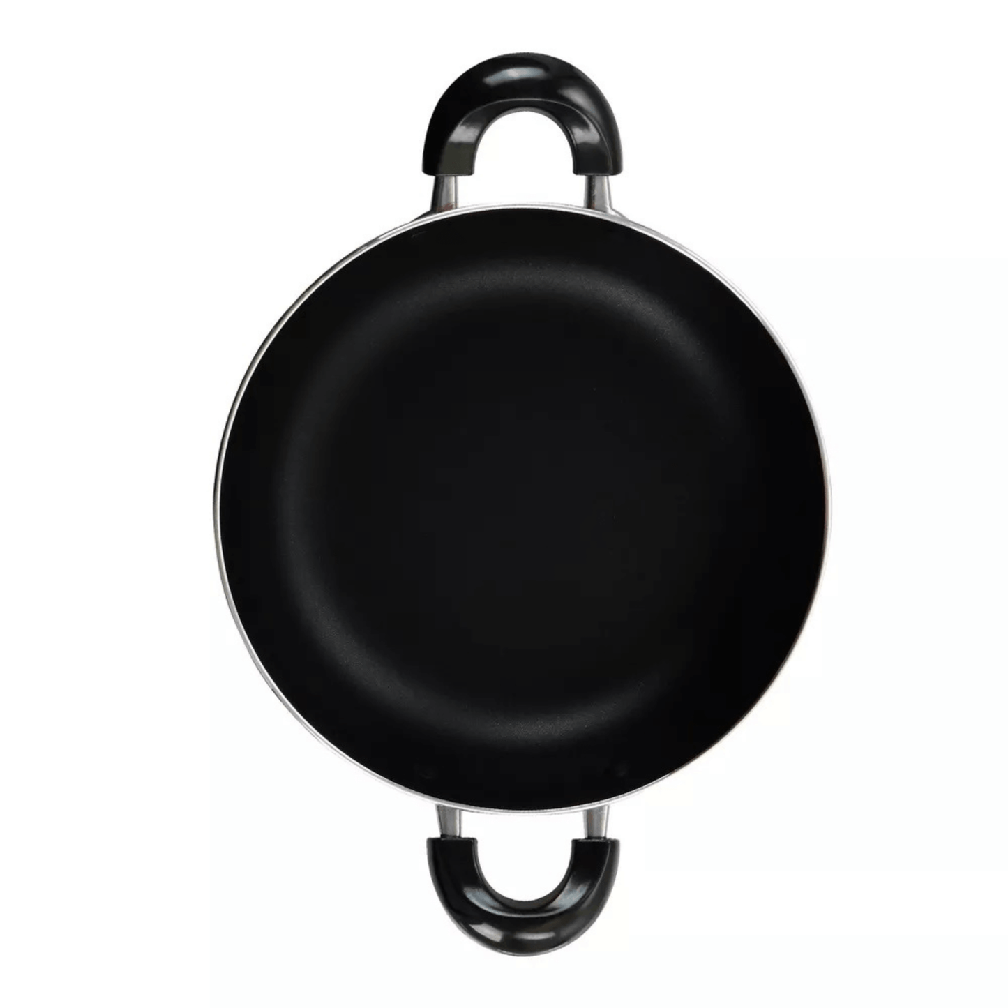 Better Chef 10" Aluminum Non-Stick Metallic Red Deep Fryer with Glass Lid