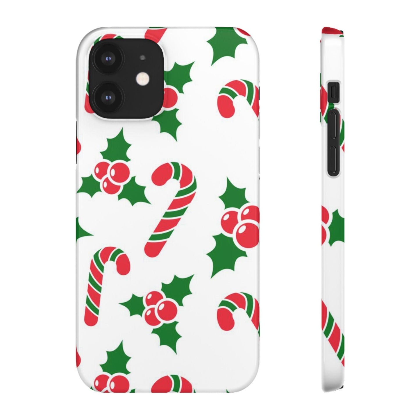 Custom iPhone Tough Phone Case – Christmas Santa Holiday Design, Festive Xmas Protection