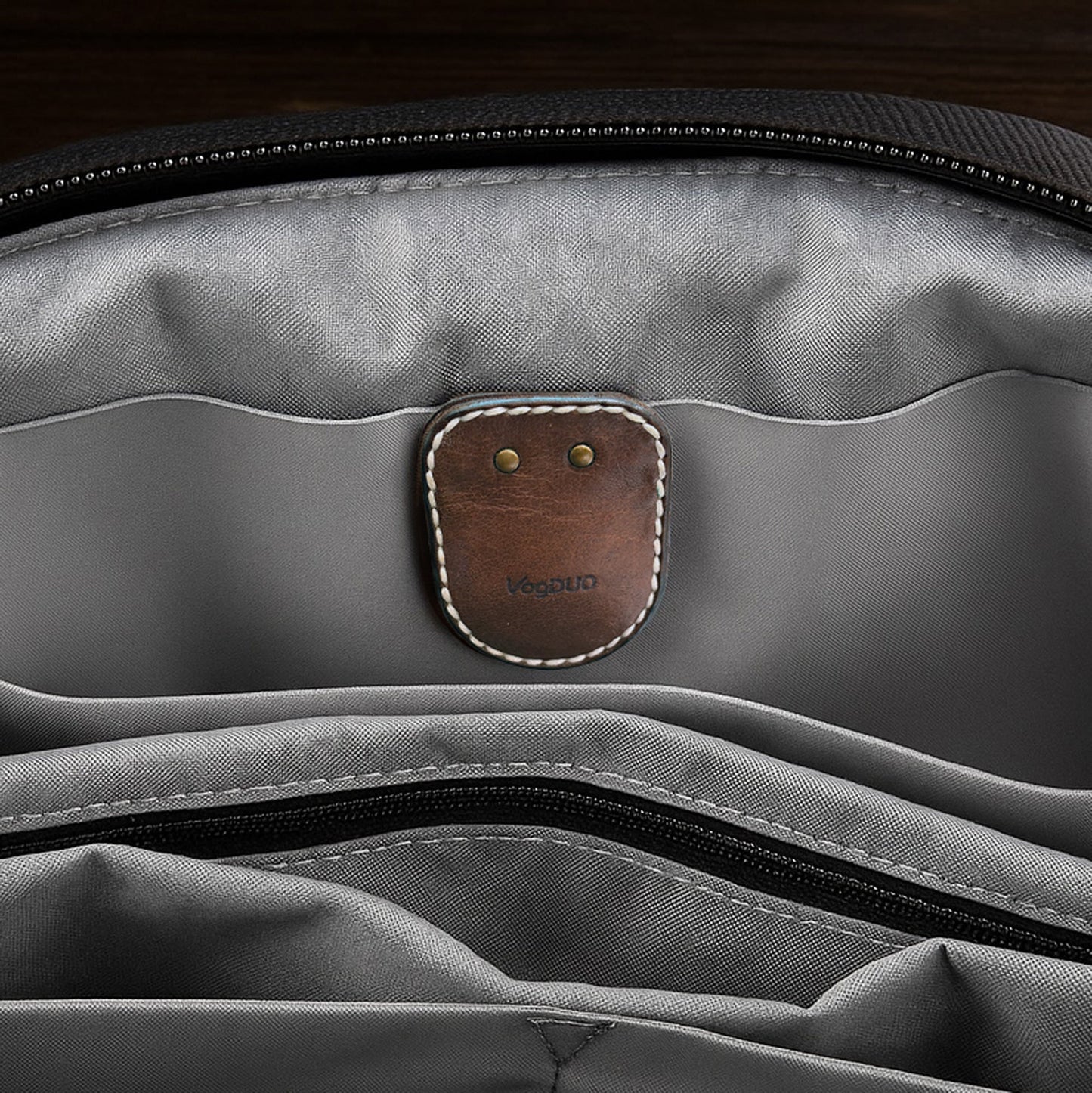 AirTag Brooch Pin Leather Case