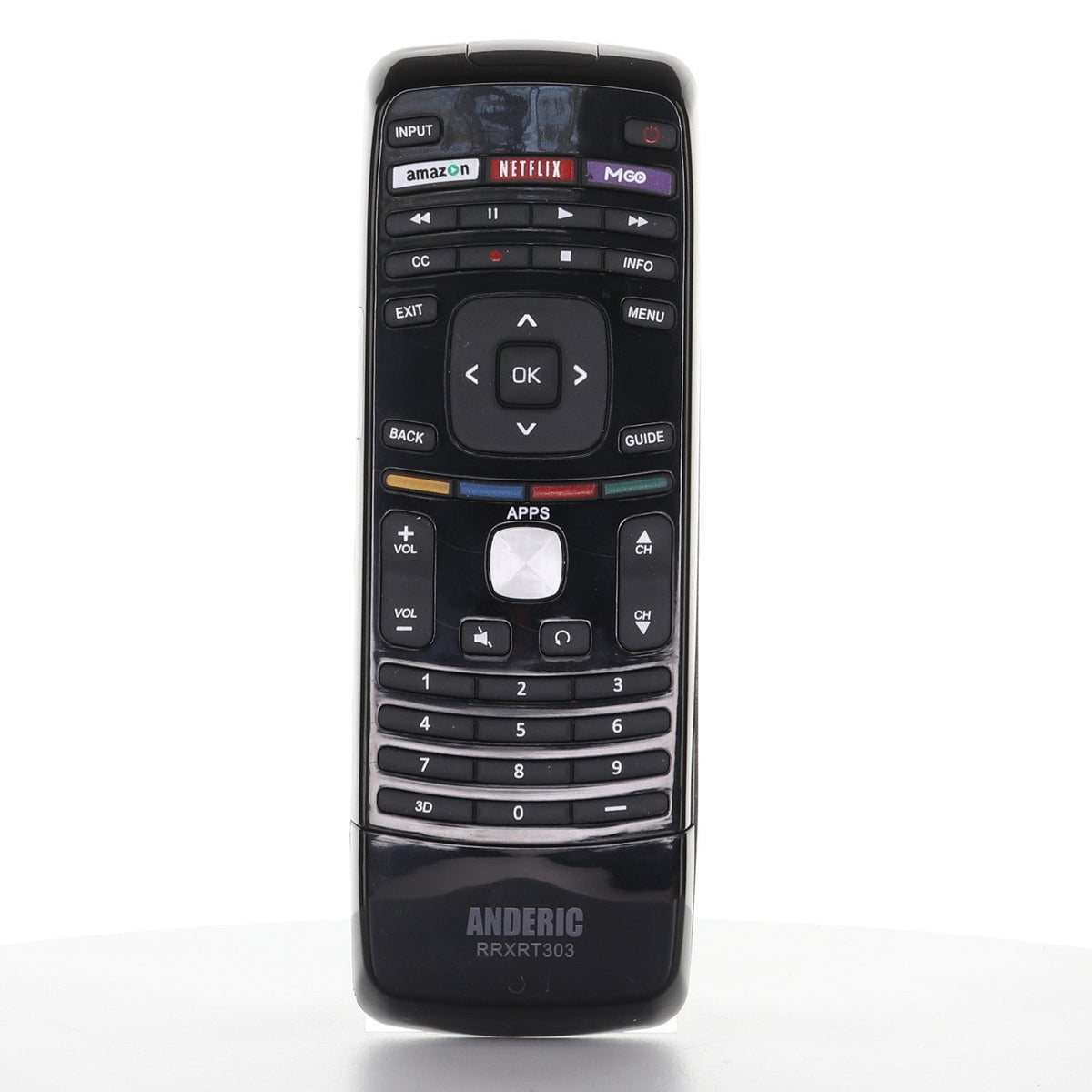 Vizio XRT500 Amazon/Netflix/iHeart TV Remote Control 790.00711.0001