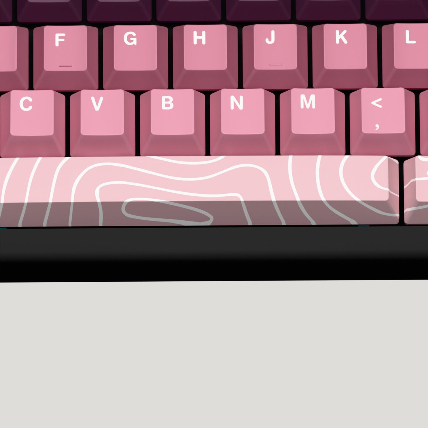 Blackberry Design Keycaps and Mechanical Keyboard