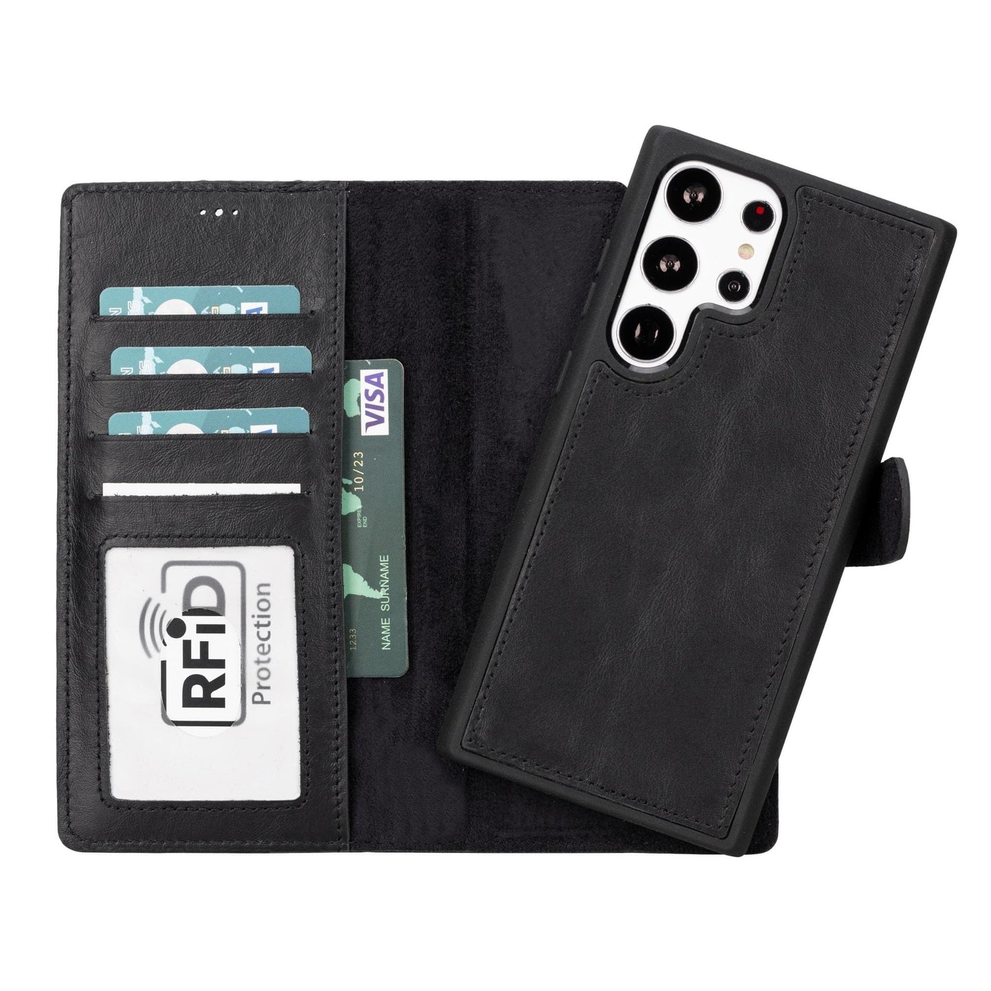 Buffalo Samsung Galaxy S20 Series Detachable Leather Wallet Case