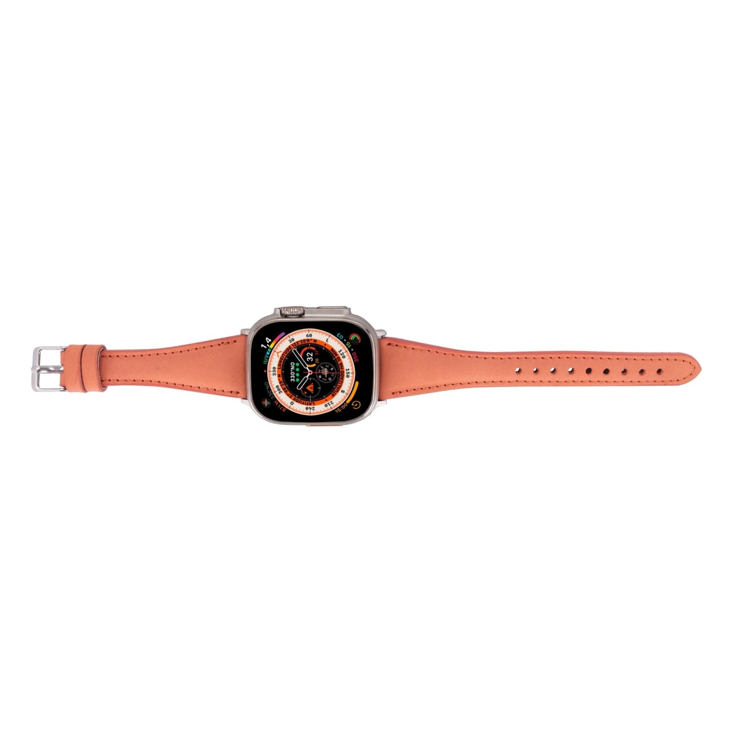Buford Slim Leather Bands for Apple Watch 9, Ultra 2 & SE