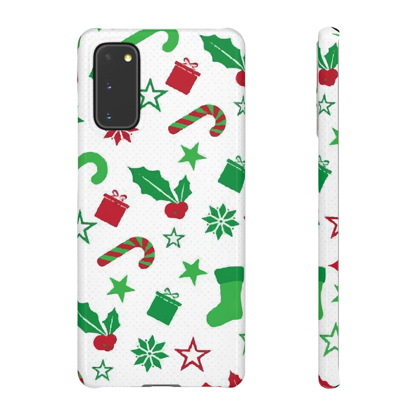 Custom Samsung Tough Phone Case – Christmas Santa Holiday Design, Festive Xmas Protection