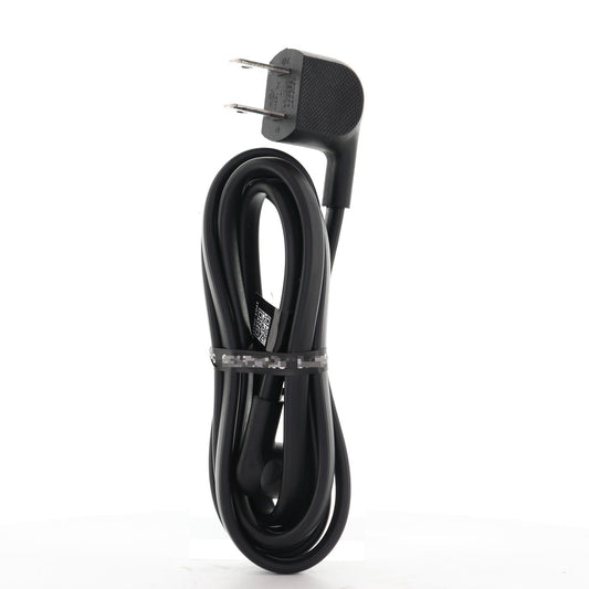 Samsung 3903-001117 CBF Power TV Power Cable (Elbow 2-Prong Male Connector to Elbow C7 figure-8) – 3903001117 5 Foot