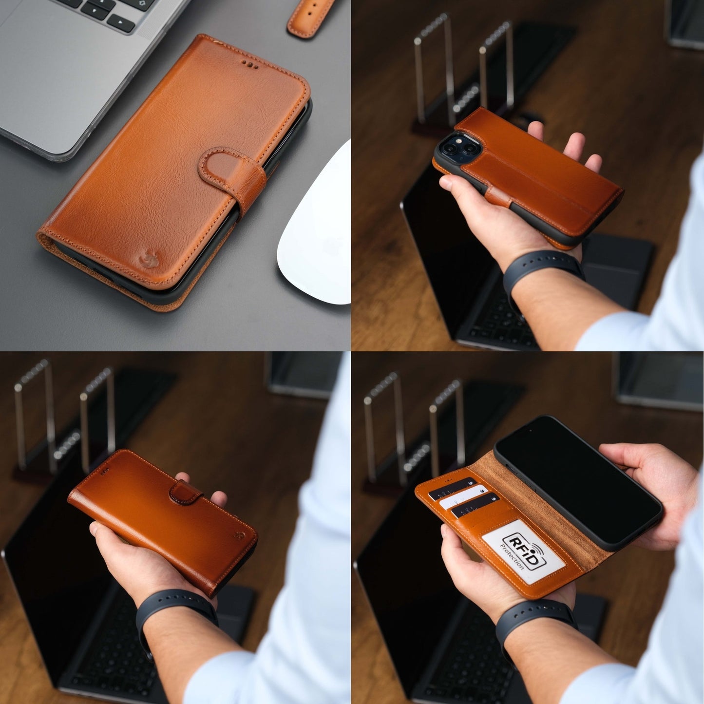 Casper Leather iPhone 14 Pro Max Wallet Case | MagSafe