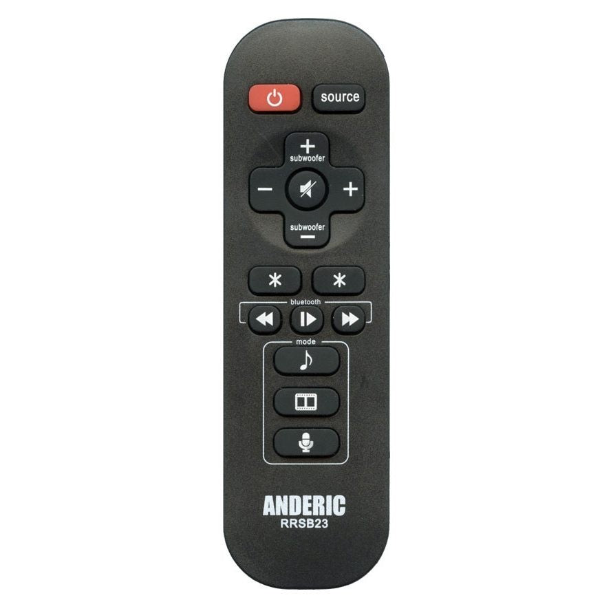 Pioneer 47466.112.SPSB23 Sound Bar Remote Control