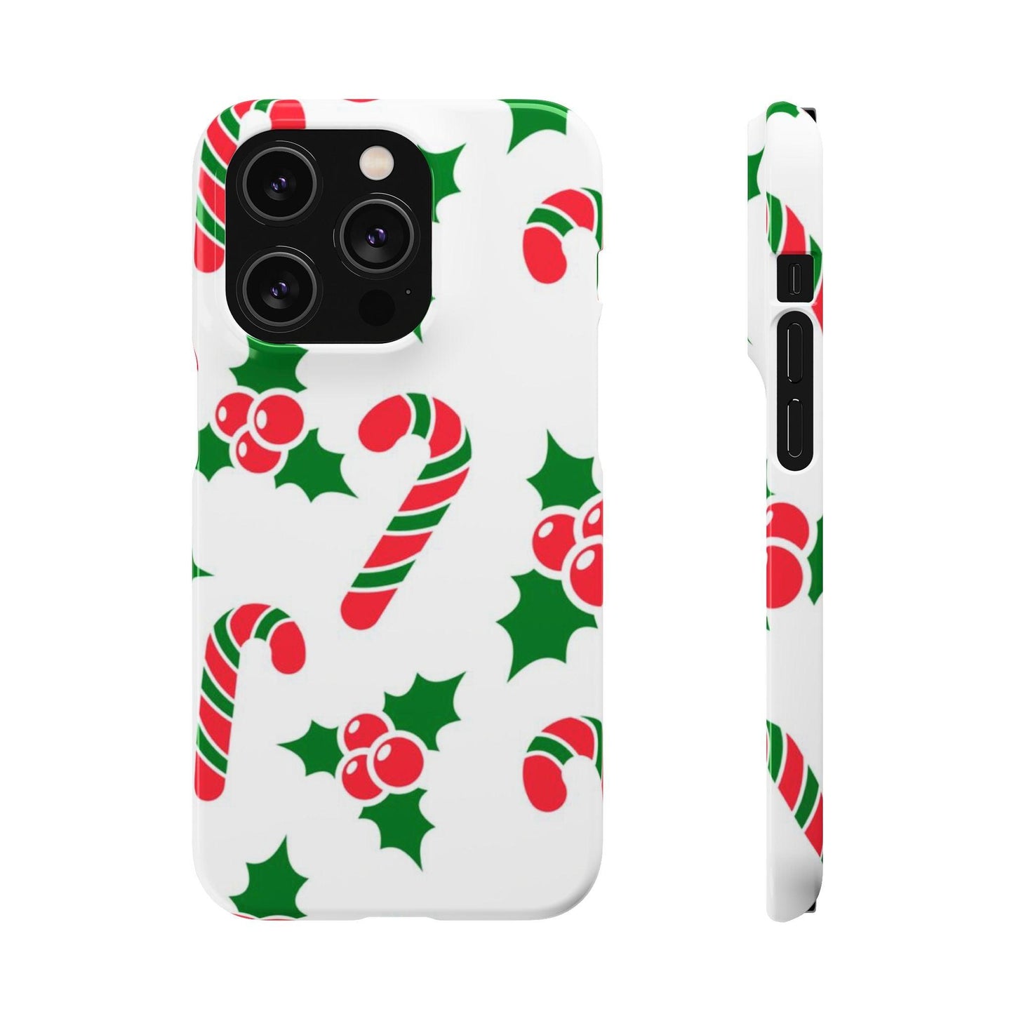 Custom iPhone Tough Phone Case – Christmas Santa Holiday Design, Festive Xmas Protection