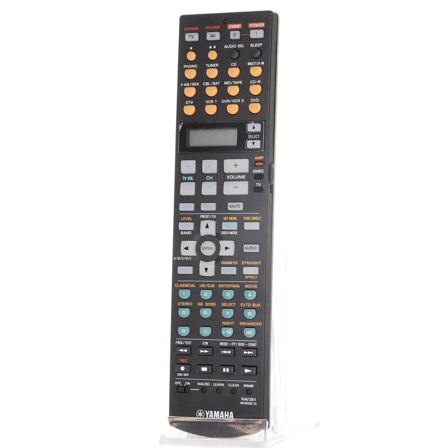 Yamaha RAV361 A/V Receiver Remote Control | LCD Screen | - WH25420EX