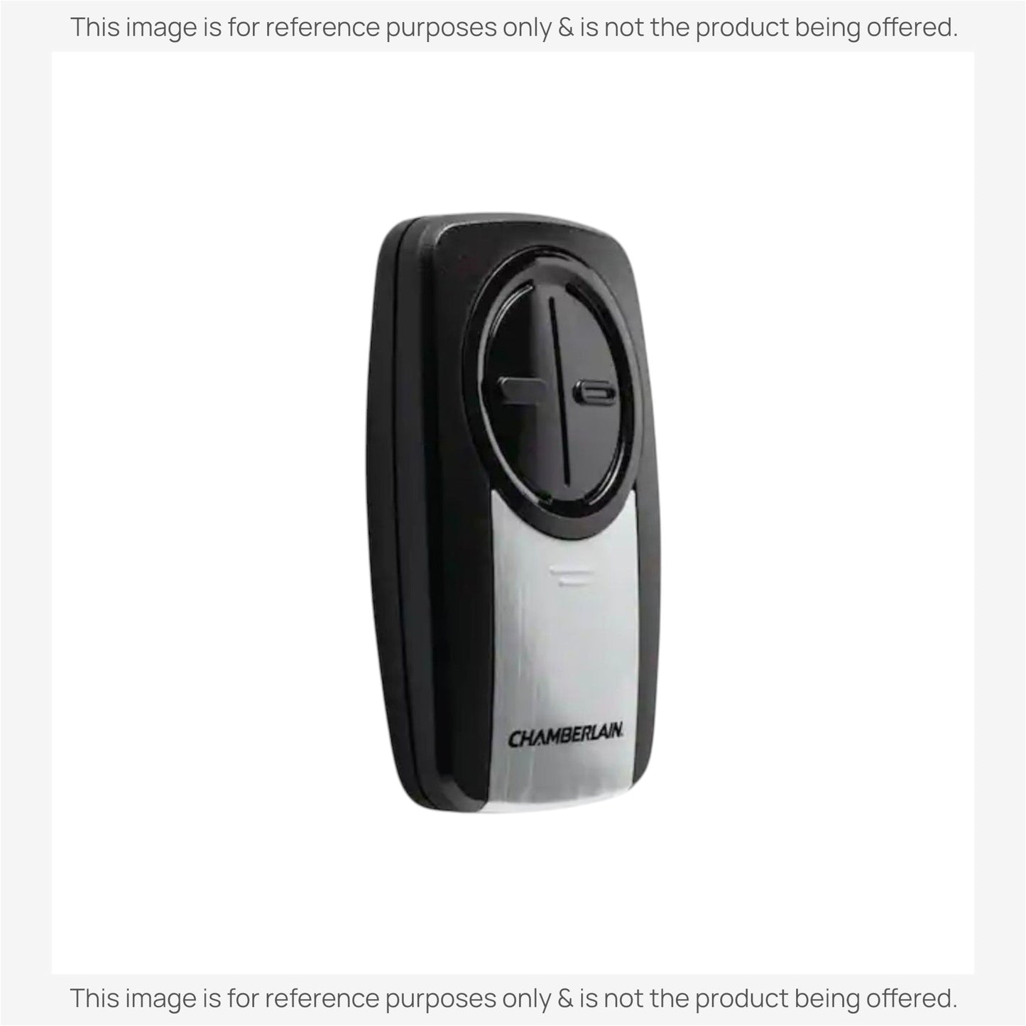 Chamberlain KLIK3U-SS Universal Clicker with DIP Switch Pairing Garage Door Opener Remote Control
