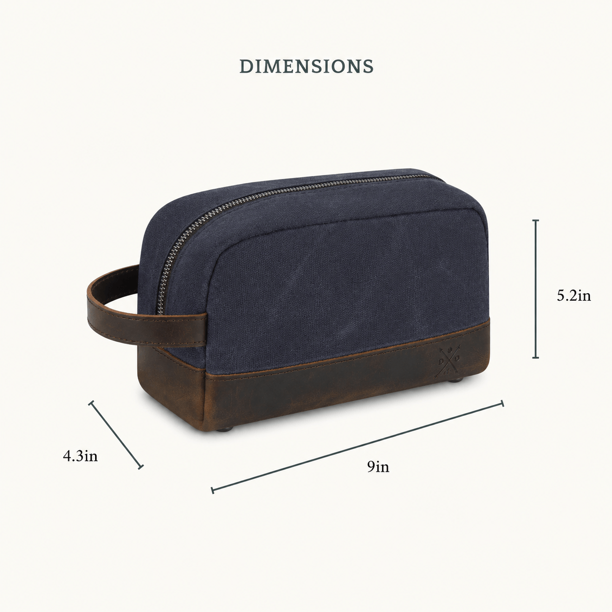 Canvas Toiletry Bag