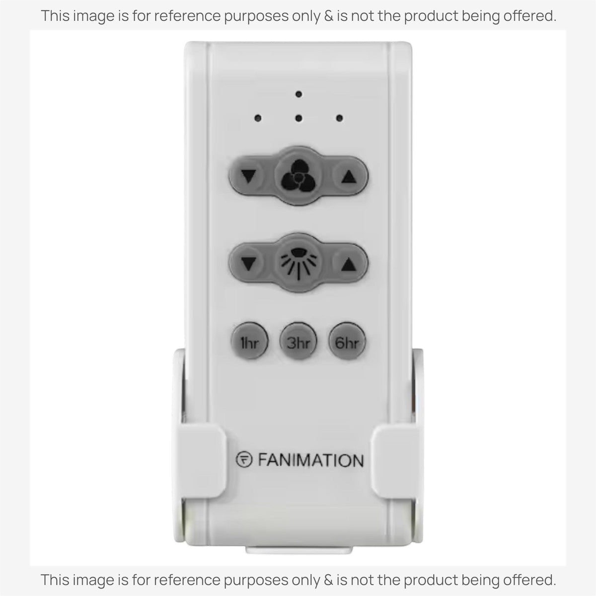 Anderic Substitute Kit for Fanimation CR500 3-Speed Remote Control with Receiver Non-Reversing Kit | KUJCE10611 CR500 [63T-AC83T-KIT]