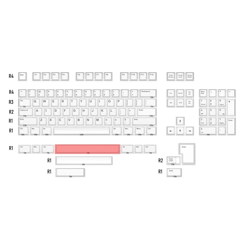 Custom Keycap (Single key, ESC, Spacebar, Enter and etc..)