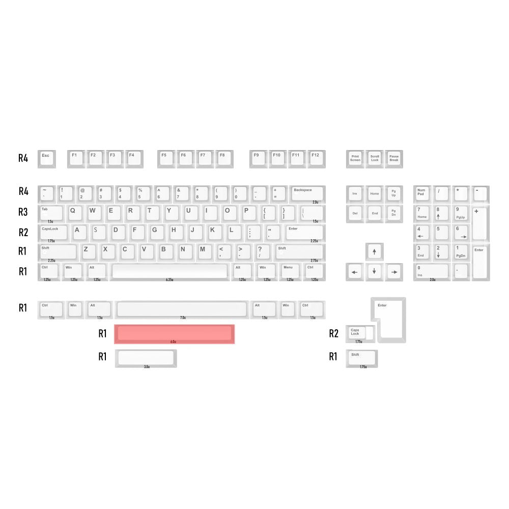Custom Keycap (Single key, ESC, Spacebar, Enter and etc..)