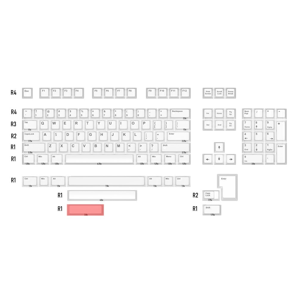 Custom Keycap (Single key, ESC, Spacebar, Enter and etc..)
