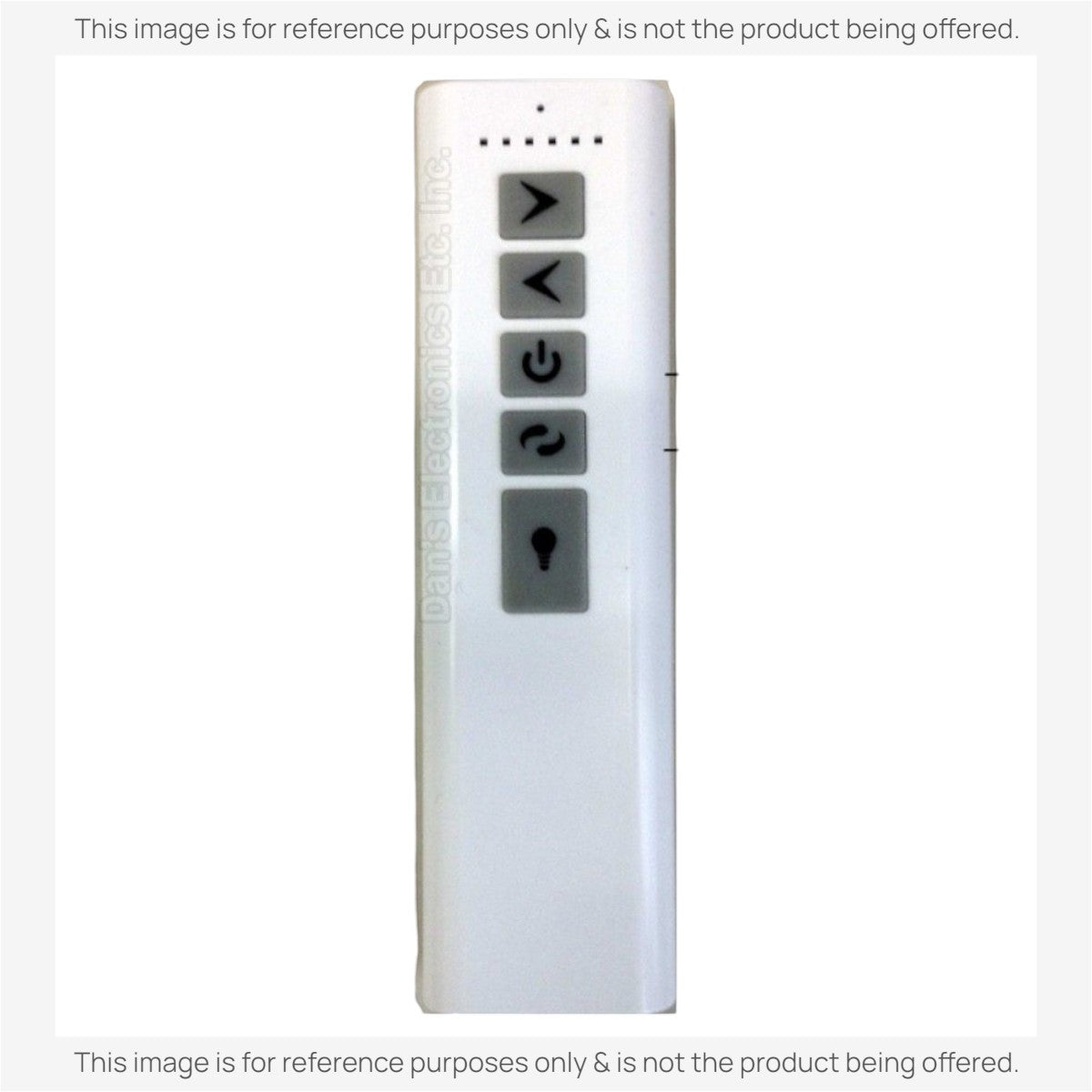 Anderic Substitute for Monte Carlo R8Y7RC04-CF Visual Comfort Ceiling Fan Remote Control | 2.4 GHz - 7rc04-cf100001 [DC1-DC8-KIT]