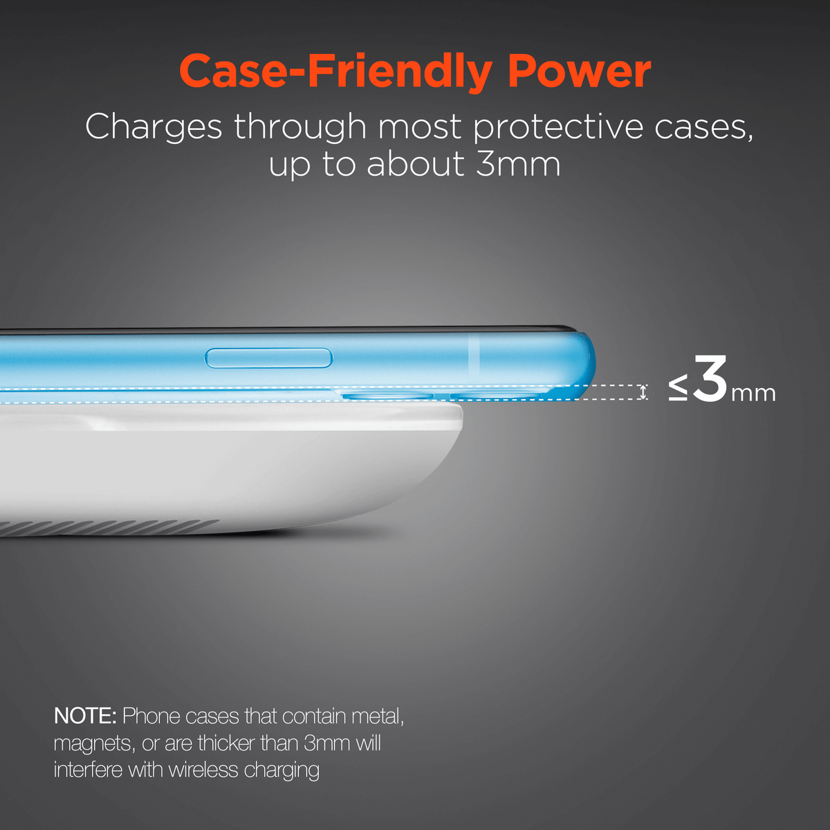 HyperGear ChargePad Pro 15W Wireless Fast Charger USB-C