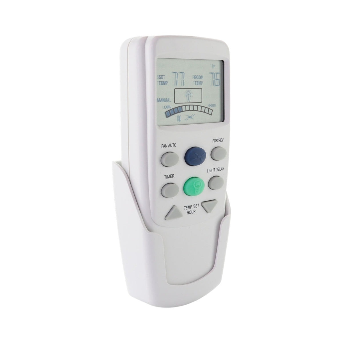 Anderic Substitute for Hampton Bay FAN25T Thermostatic Ceiling Fan Remote Control [FAN9TR]