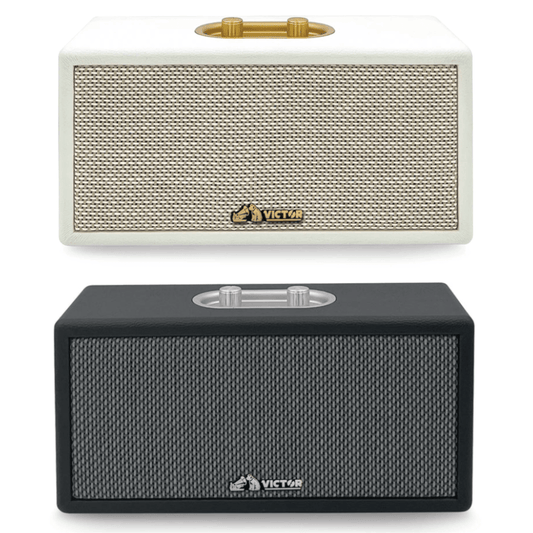 Victor Portable Speaker with Bluetooth Wireless Technology and Built-In Battery