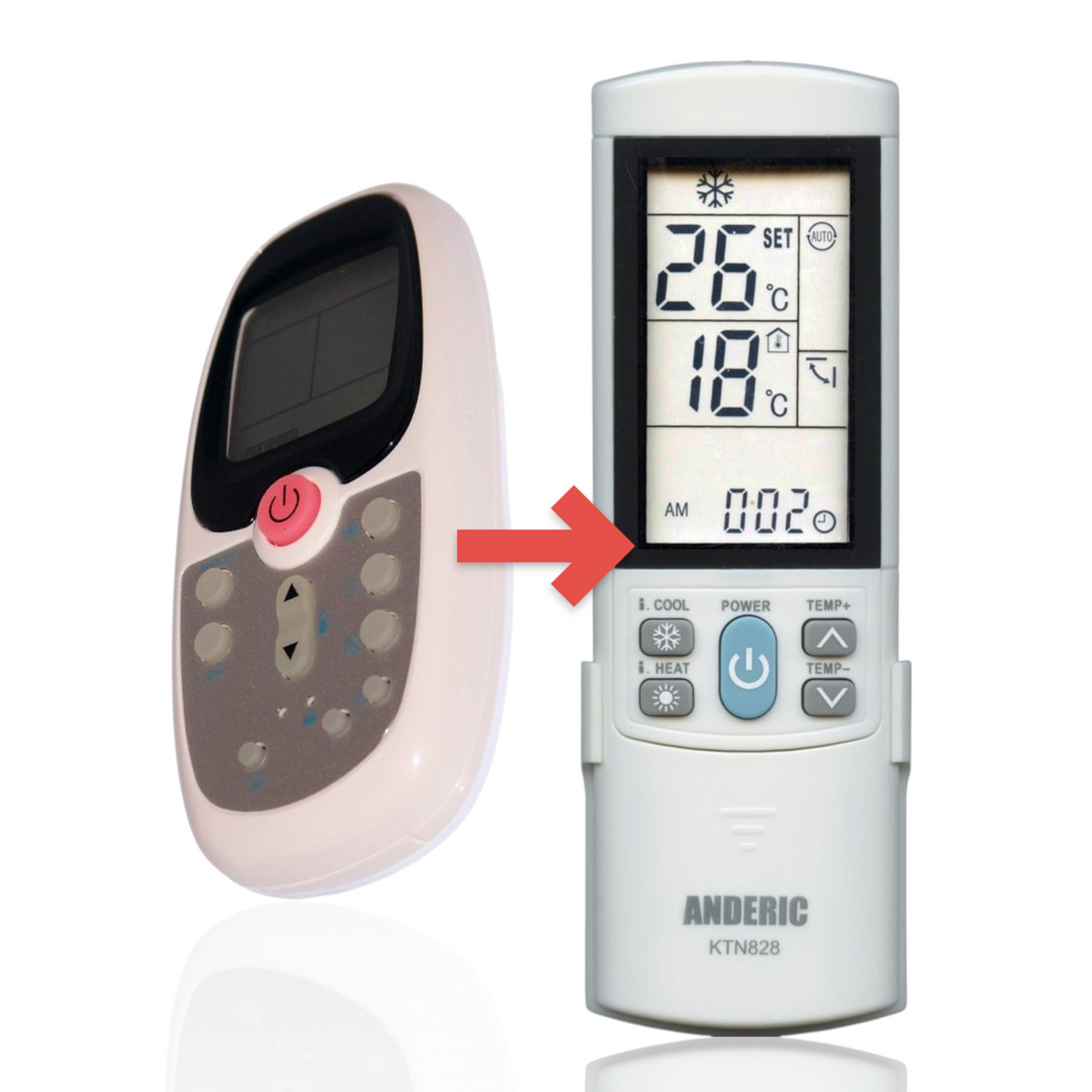 Danby DAC120BEUWDBREM Air Conditioner Remote Control