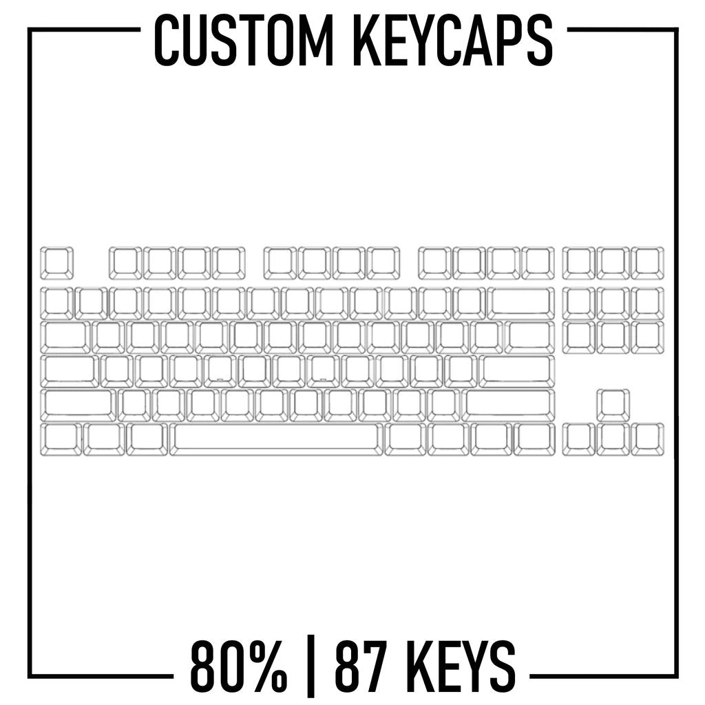 Design Studio - 80% TKL Keyboard Custom Keycaps ( ANSI )