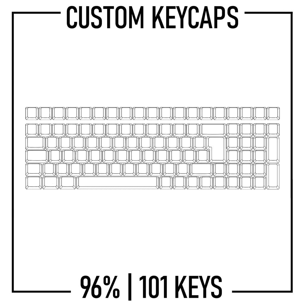 Design Studio - 96% Keyboard Custom Keycaps ( ISO )